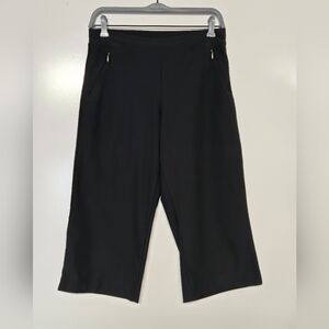 Lucy Activewear Yoga Hiking Wide Leg Pants Sz S Black